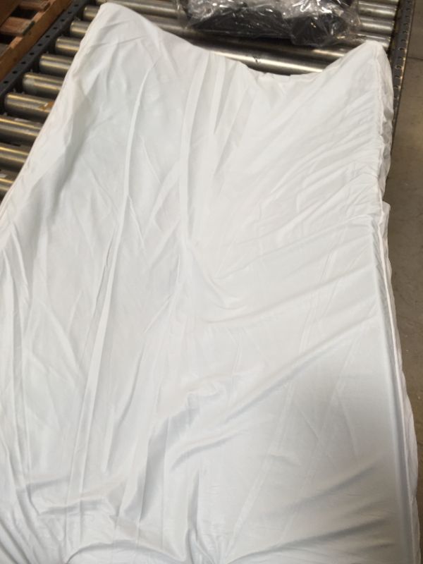 Photo 1 of  Memory Foam Mattress Topper Cover–Keeps Topper Clean and Safe–Machine Washable–Non Slip–Breathable-----(STOCK PHOTO JUST FOR REFERENCE)