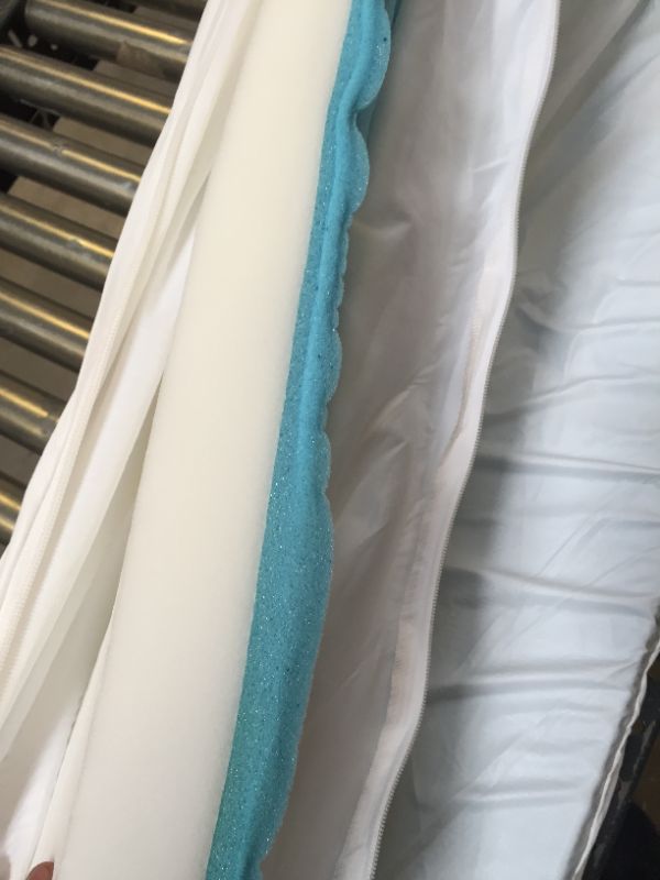 Photo 3 of  Memory Foam Mattress Topper Cover–Keeps Topper Clean and Safe–Machine Washable–Non Slip–Breathable-----(STOCK PHOTO JUST FOR REFERENCE)