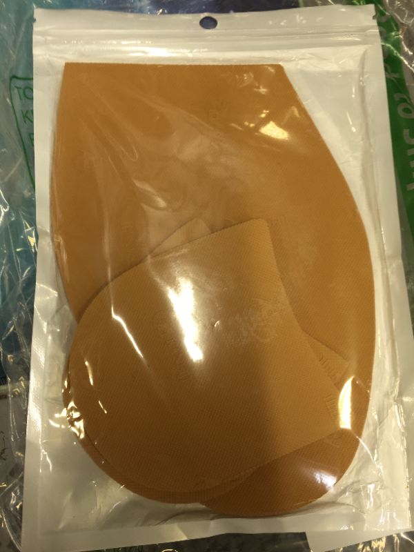 Photo 1 of KANEIJI Shoes Rubber Half Sole and Heels, for Repair Leather Shoes, 1 Pair (Natural)
