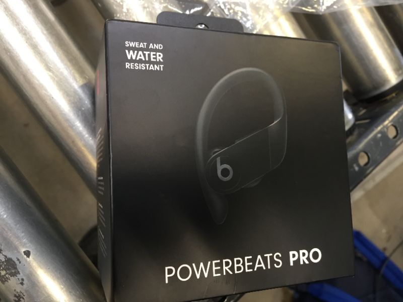 Photo 2 of Powerbeats Pro Wireless Earbuds - Apple H1 Headphone Chip, Class 1 Bluetooth Headphones, 9 Hours of Listening Time, Sweat Resistant, Built-in Microphone - Black
