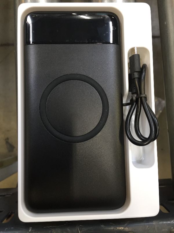 Photo 3 of Wireless Portable Charger 30,800mAh 15W Wireless Charging 25W PD QC4.0 Fast Charging Smart LED Display USB-C Power Bank, 4 Output & 2 Input External Battery Pack Compatible with iPhone, Samsung, iPad
