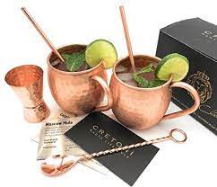 Photo 1 of Cretoni copper cup set 