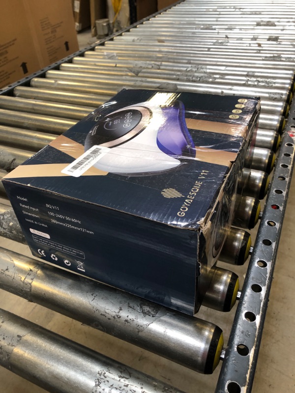 Photo 1 of 168W UV Led Nail Lamp Faster Gel Nail Dryer LED Nail Light GOYAESQUE Professional Gel Polish UV Curing Lamp with 4 Timmer Setting Protable Handle Large Space LCD Screen Automatic Sensor
