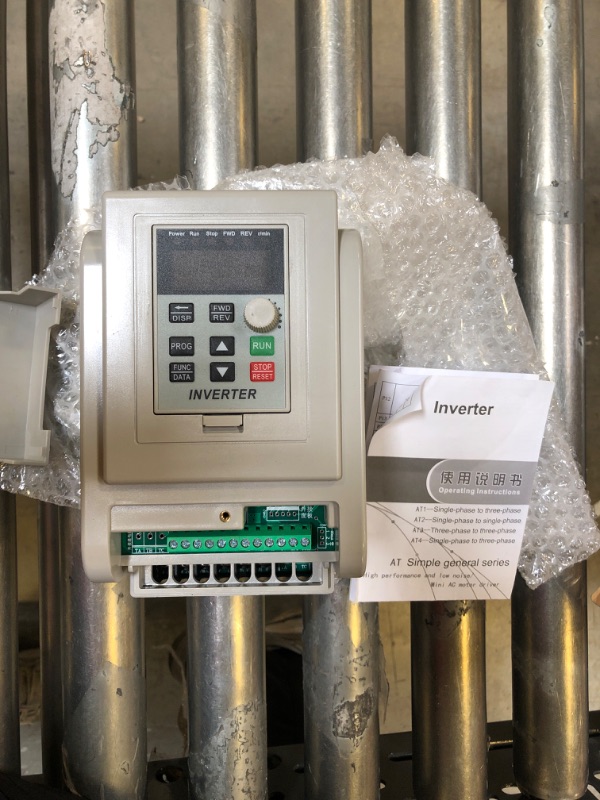 Photo 1 of SZCY LLC AC 220V/2.2KW Variable Frequency Drive, 12A VFD Inverter Frequency Converter for Spindle Motor Speed ??Control (Single-Phase Input, 3-Phase Output