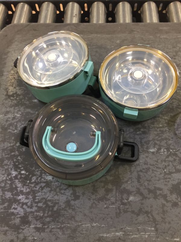 Photo 1 of 3 Layer Lunch Box, Portable Carry Hand Food Storage Container with Case---ITEM IS DIRTY---