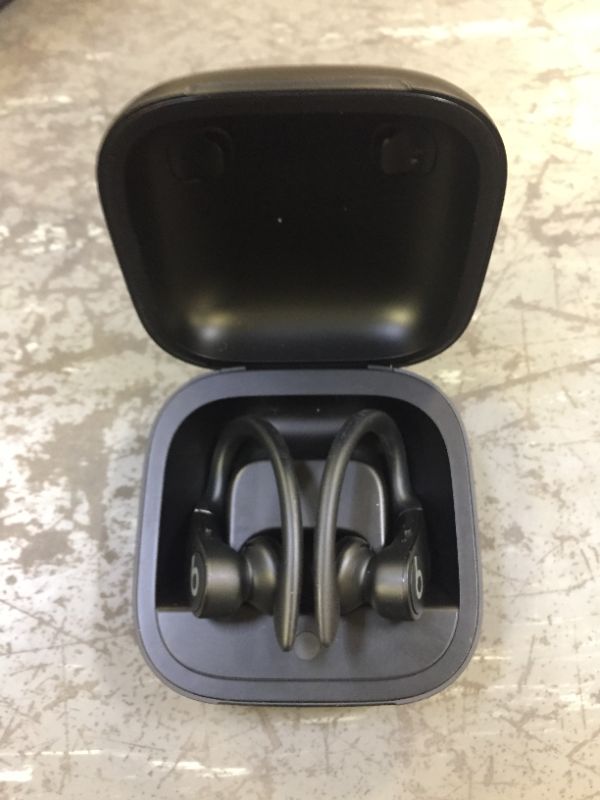 Photo 3 of Powerbeats Pro - Totally Wireless Earphones - Black---ITEM IS DIRTY---COULD NOT TEST---
