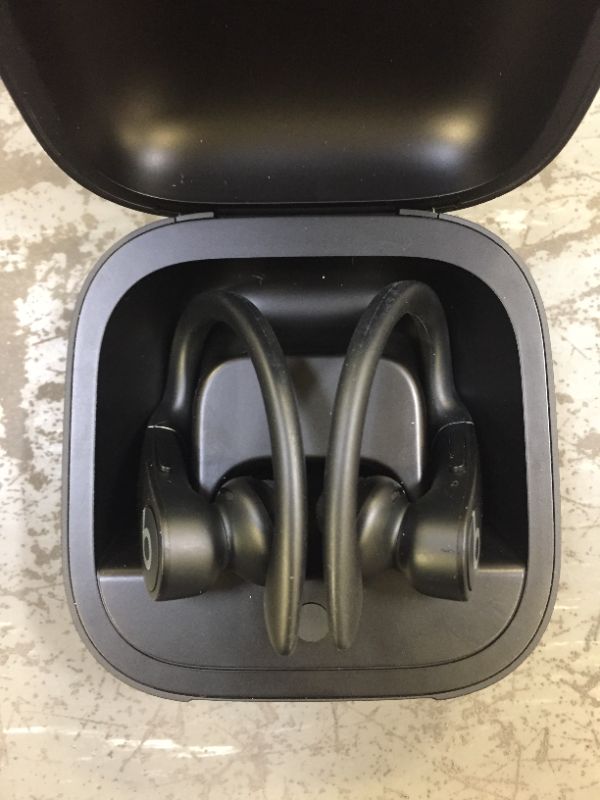 Photo 2 of Powerbeats Pro - Totally Wireless Earphones - Black---ITEM IS DIRTY---COULD NOT TEST---
