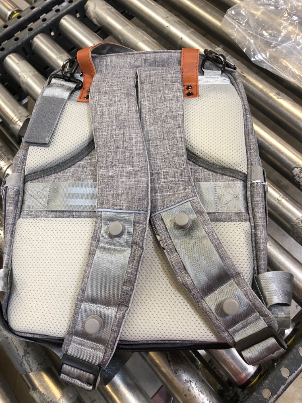 Photo 1 of Baby Diaper Bag Backpack with Changing Station Baby Carrier,Large Main Storage,Portable Bassinet with Insulated Bottle Pocket,Built-In USB Charging Port,Gifts for Girls and Boys