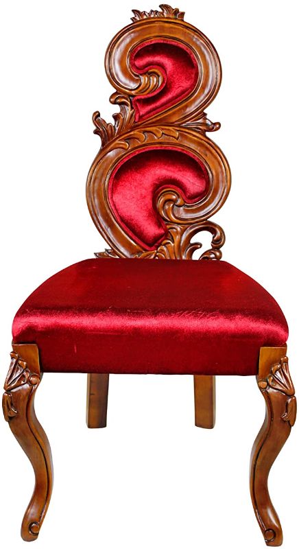 Photo 1 of Design Toscano Renaissance Accent Chair,Brown,41-Inch
