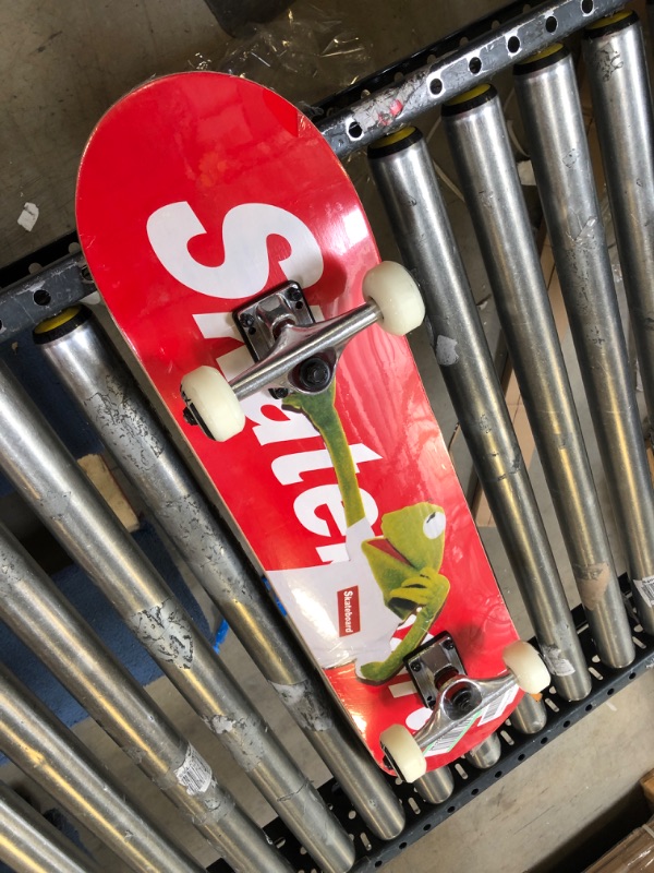 Photo 1 of RED KERMIT THE FROG SKATEBOARD