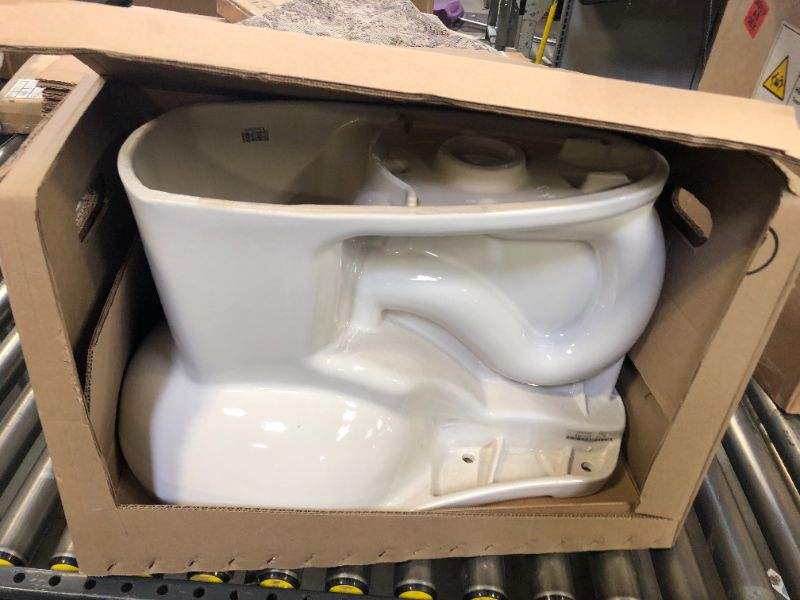 Photo 3 of American Standard H2Option Round Front Toilet Bowl - White