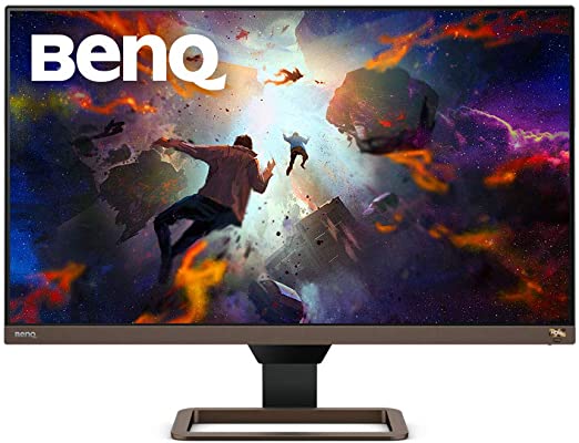 Photo 2 of BenQ EW2780U 27 inch 4K Monitor | IPS Multimedia with HDMI connectivity | HDR | Eye-Care Sensor | Integrated Speakers and Custom Audio Modes | USB C Connectivity and Charging
