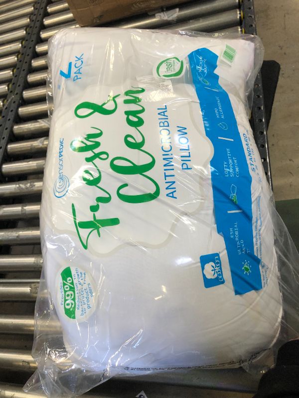 Photo 1 of 2 PACK STANDARD SIZE PILLOWS
