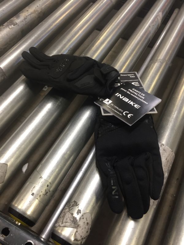 Photo 1 of INBIKE GLOVES BLACK MEDIUM