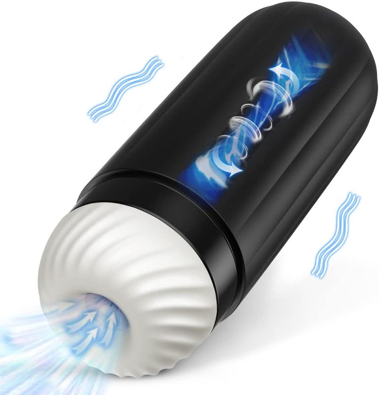 Photo 1 of Automatic Sucking Male Masturbators Toys - SVAKOM Blowjob Sex Toy for Men Hands Free Masterburbator with 5 Suction & Vibration - Oral Masturbator Pocket Pussy Stroker Self-Pleasure Masturbation
