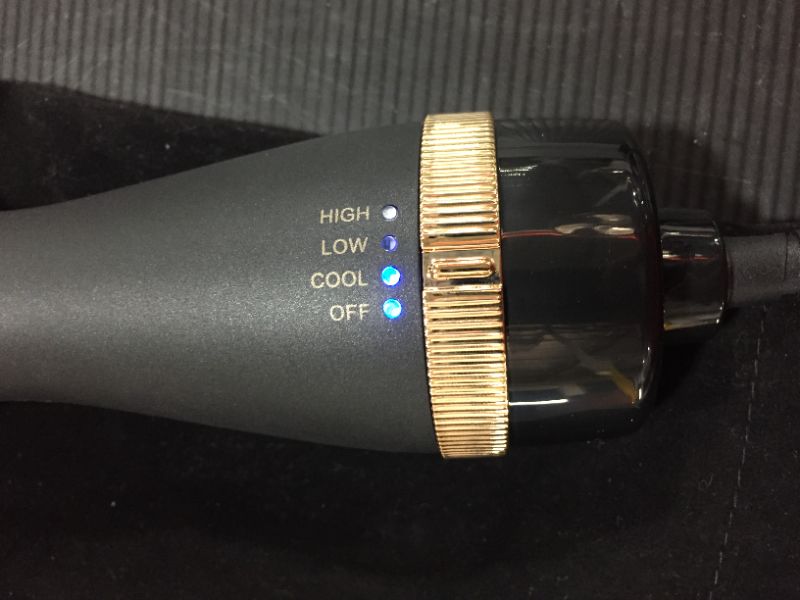 Photo 3 of Professional Blowout Hair Dryer Brush, Black Gold Dryer and Volumizer, Hot Air Brush for Women, 75MM Oval Shape
