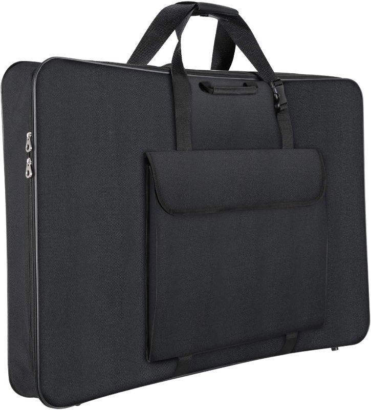 Photo 1 of 1st Place Products Premium Art Portfolio Case - 32 x 42 Inches Soft Sided - Water Resistant - Carry All - Great for LCD Screens, Monitors & TVs - Shoulder Straps & Carry Handle

