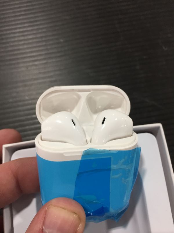 Photo 3 of i12 TWS Bluetooth Airpods with Stable Quality | Auto Power on and pairing | Bluetooth 5.0?Support Touch with Siri?multiple Colors
