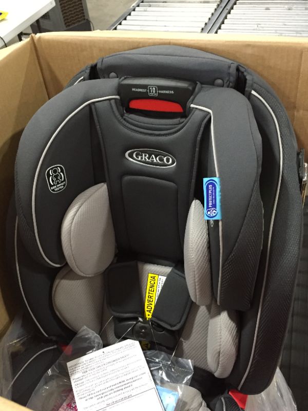 Photo 3 of Graco SlimFit 3 in 1 Car Seat -Slim & Comfy Design Saves Space in Your Back Seat, Darcie, One Size