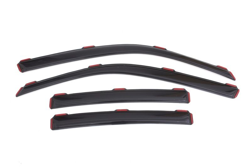 Photo 1 of AVS in-Channel Vent Visors in Smoke, Front and Rear Set (4-Piece)
