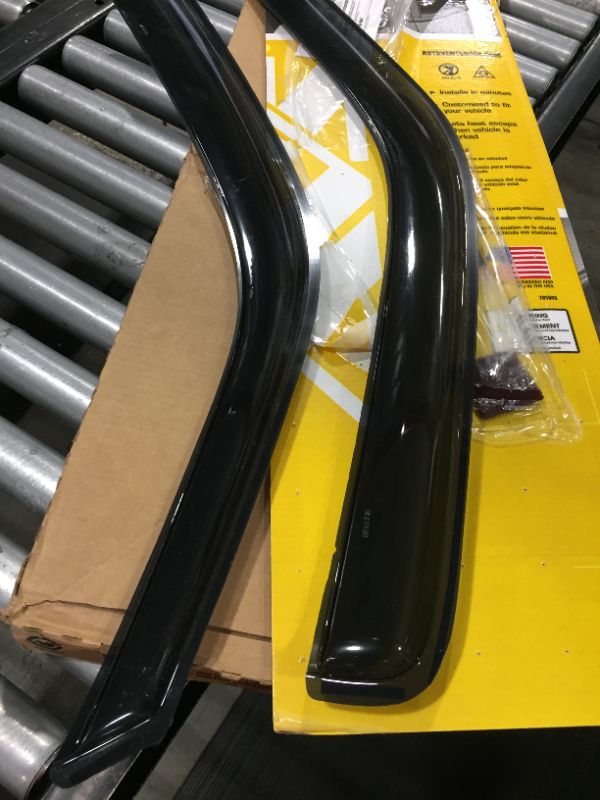 Photo 4 of AVS in-Channel Vent Visors in Smoke, Front Set (2-Piece)
