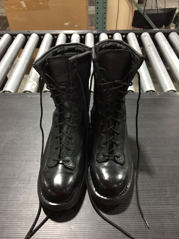 Photo 2 of Bates Men's 8" DuraShock Lace-to-Toe Side Zip Work Boot 8.5
