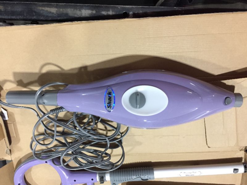 Photo 3 of Shark Steam Pocket Stick Steam Cleaner, Purple (S3501)
