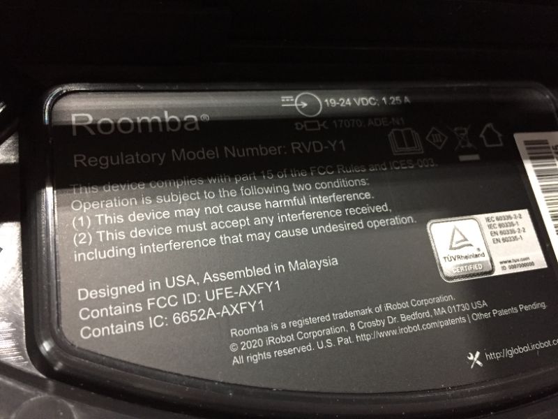 Photo 3 of iRobot Roomba i4+ (4552) Robot Vacuum with Automatic Dirt Disposal - Empties Itself for up to 60 Days, Wi-Fi Connected Mapping, Compatible with Alexa, Ideal for Pet Hair, Carpets
