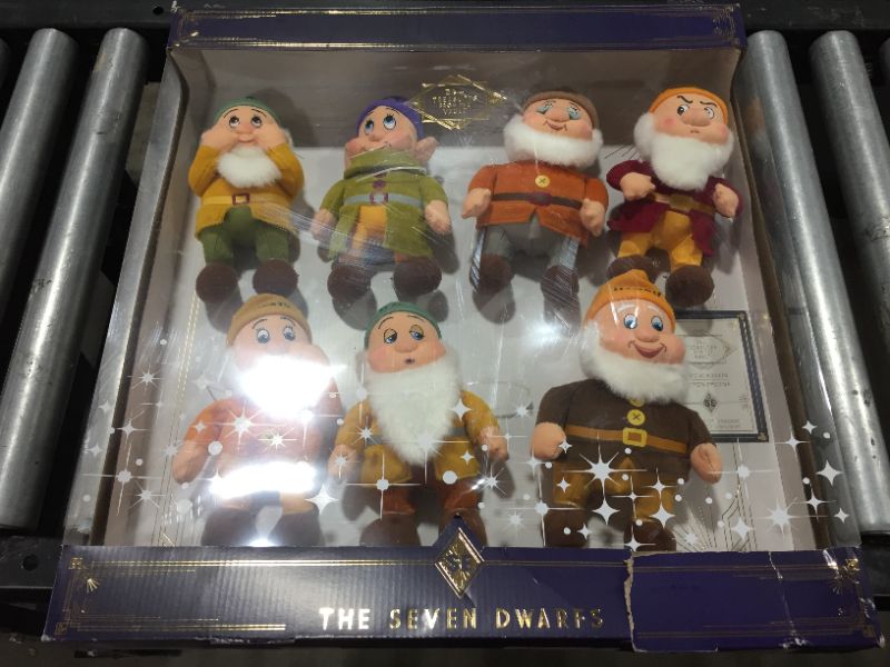 Photo 2 of Disney Treasures from the Vault, Limited Edition the Seven Dwarfs Plush Set, Amazon Exclusive
