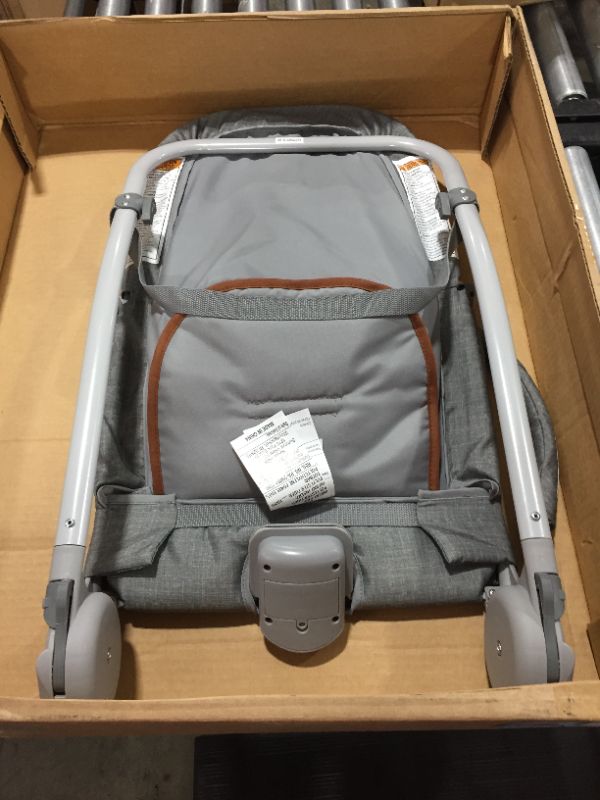 Photo 2 of Summer 2-in-1 Bouncer & Rocker Duo (Heather Gray) Convenient and Portable Rocker and Bouncer for Babies Includes Soft Toys and Soothing Vibrations
