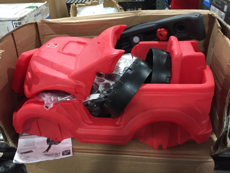 Photo 3 of Step2 Ford F150 Raptor 2-in-1 Ride-on in Red
