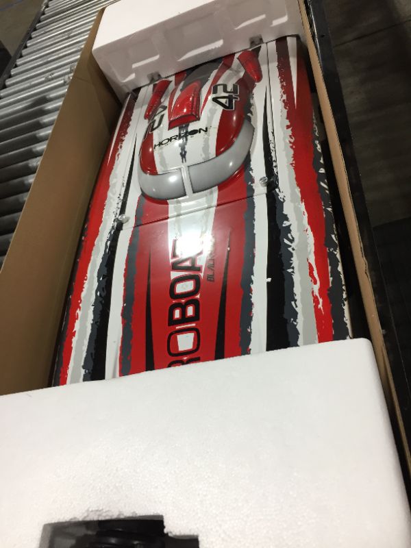 Photo 8 of Pro Boat RC Blackjack 42 8S Brushless Catamaran RTR(Battery and Charger Not Included): White/Red PRB08043T2---SOLD BY PARTS
