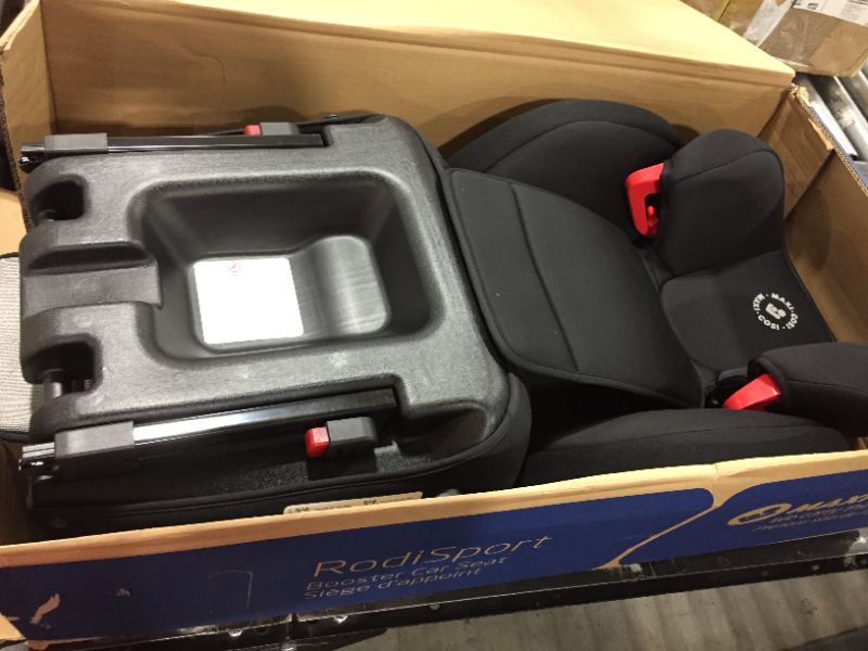 Photo 2 of Maxi-Cosi Rodi Sport Booster Car Seat, Midnight Black
