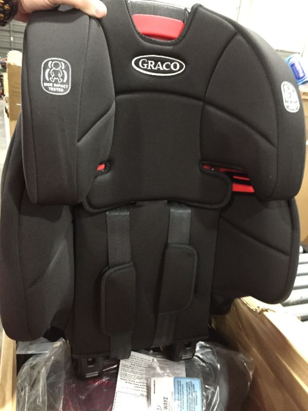 Photo 2 of Graco Tranzitions 3-in-1 Harness Booster Car Seat in Proof Black
