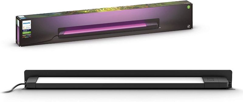 Photo 1 of Philips Hue Amarant Outdoor Light Bar, Extension, Black