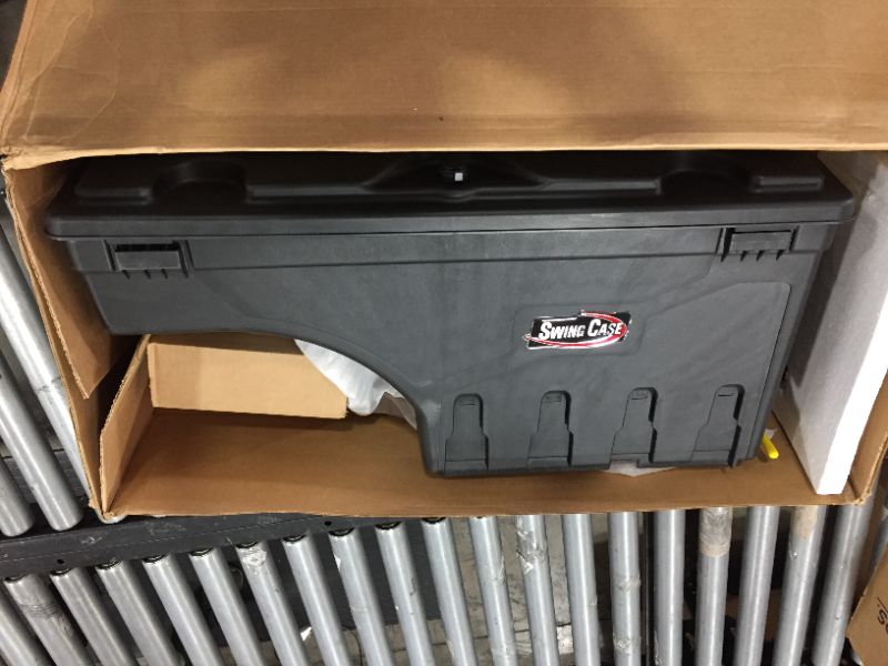 Photo 5 of 2022 GMC Sierra UnderCover Swing Case Truck Tool Box, Driver-Side Box in Black