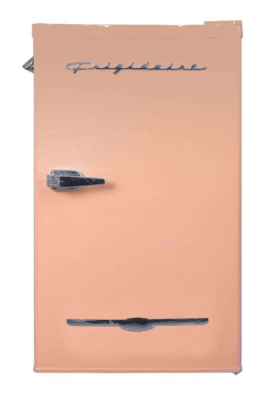 Photo 1 of Frigidaire 3.2 Cu Ft Retro Compact Refrigerator with Side Bottle Opener EFR376 Coral
