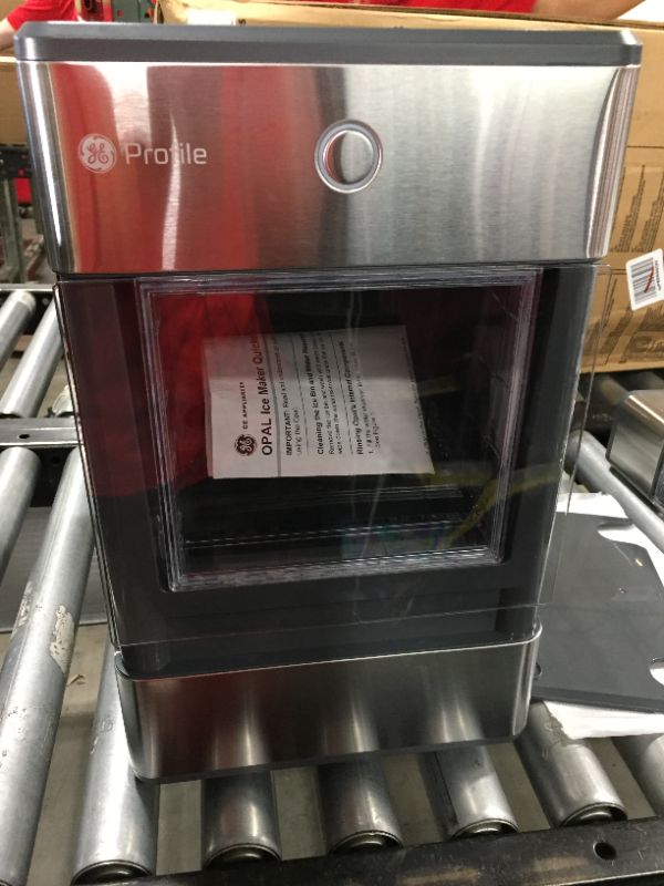 Photo 3 of GE Profile Opal 2.0 | Countertop Nugget Ice Maker with Side Tank | Ice Machine with WiFi Connectivity | Smart Home Kitchen Essentials | Stainless Steel
