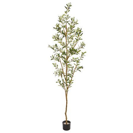 Photo 1 of 6.8Ft Potted Olive Tree by Nearly Natural in Green | Michaels
