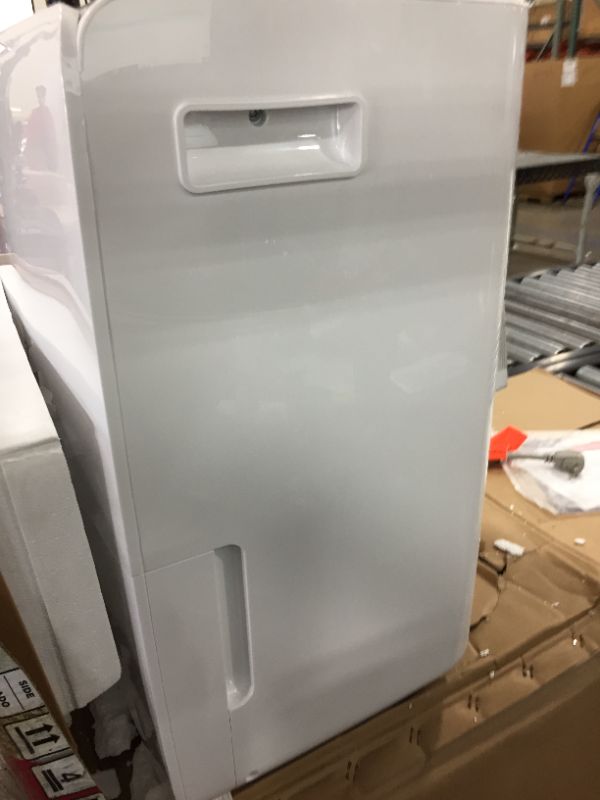 Photo 5 of Frigidaire Dehumidifier, High Humidity 60 Pint Capacity Dehumidifier with a Easy-to-Clean Washable Filter and Custom Humidity Control for maximized comfort, in White
