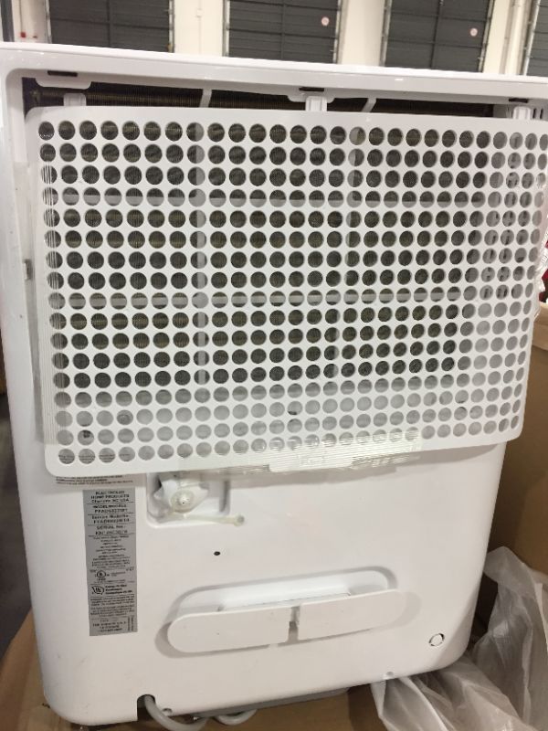 Photo 8 of Frigidaire Dehumidifier, High Humidity 60 Pint Capacity Dehumidifier with a Easy-to-Clean Washable Filter and Custom Humidity Control for maximized comfort, in White
