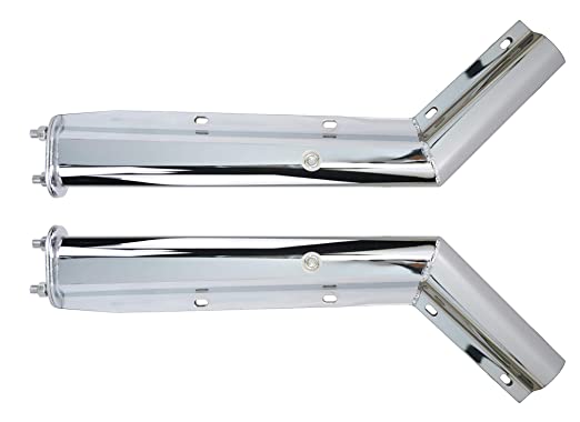 Photo 1 of Stainless Steel Angled Spring Loaded Mud Flap Hanger,2.5" Bolt Spacing,27" Length
