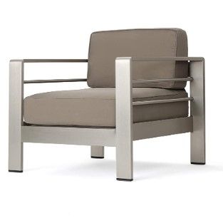 Photo 1 of Christopher Knight Home Cape Coral Outdoor Aluminum Club Chair