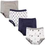 Photo 1 of Luvable Friends Baby and Toddler Boy Cotton Training Pants, Anchor, 4 Toddler
