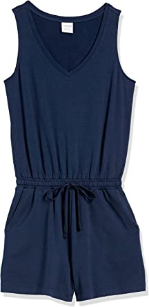 Photo 1 of Amazon Essentials Women's Studio Terry Fleece Romper
size medium 