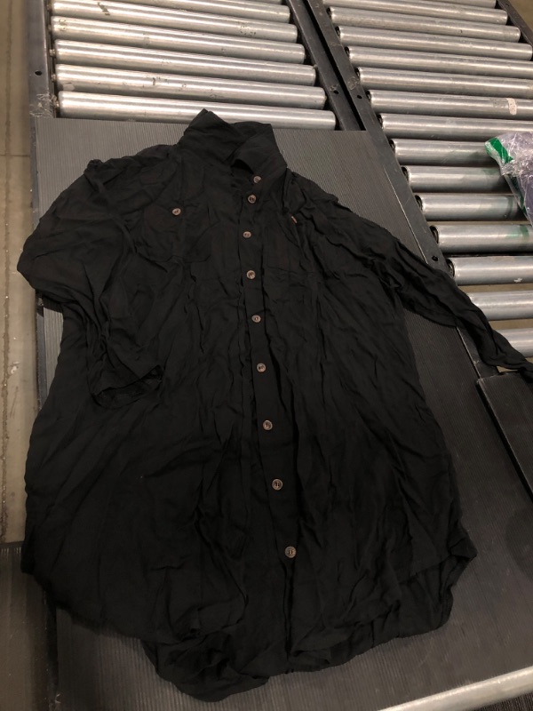 Photo 1 of ONE SIZE WOMENS FLANNEL (BLACK)