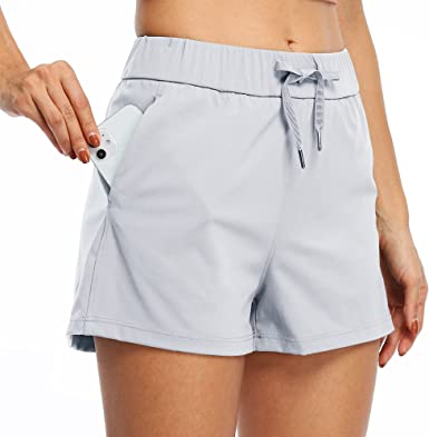 Photo 1 of Willit Women's Yoga Lounge Shorts Hiking Active Running Workout Shorts Comfy Travel Casual Shorts with Pockets 2.5"
SIZE XL
