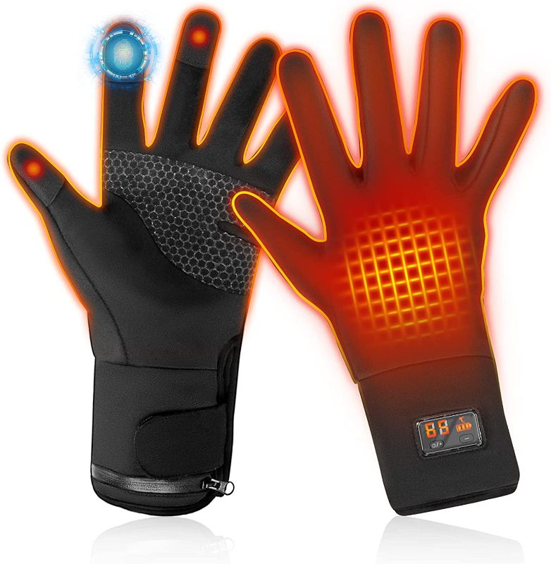 Photo 1 of Rechargeable Electric Battery Heated Gloves for Men and Women (S)
