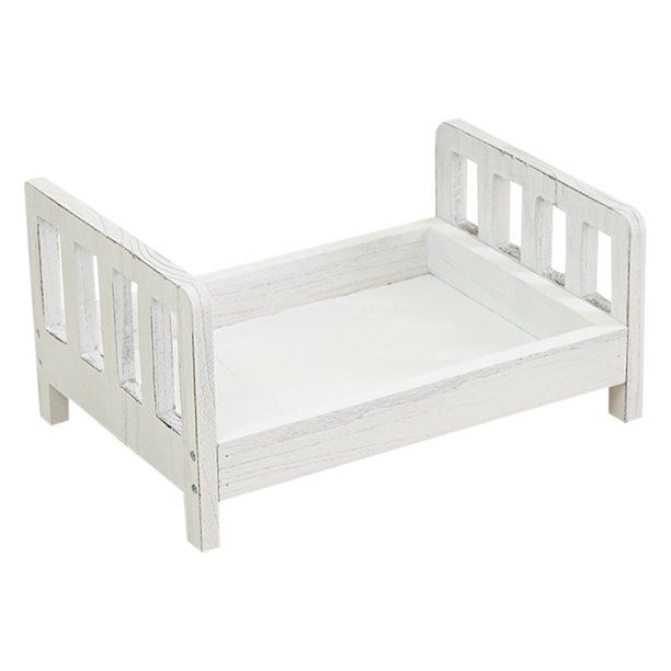 Photo 1 of Newborn Photography Props Cot Baby Photo Small Wooden Bed Newborn Props Bed Posing Baby Photography Props Photo Studio Crib Props for Photo Shoot Posing Sofa
