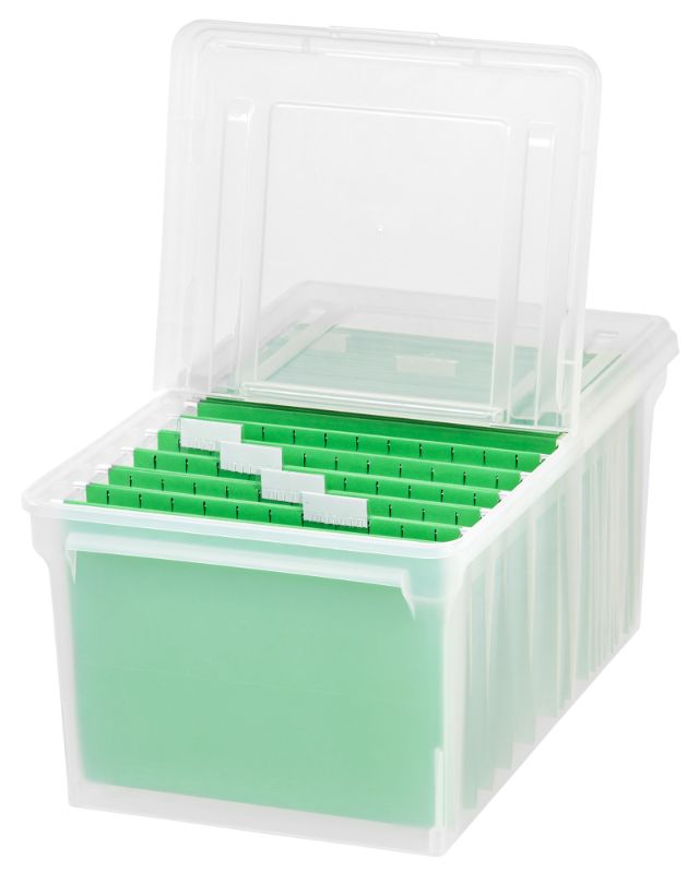 Photo 1 of IRIS Letter Size File Box Storage